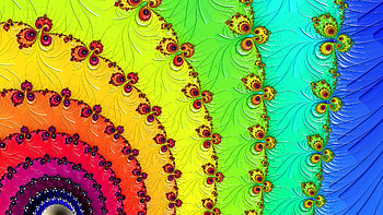 Trippy Psychedelic Fractal, trippy, psychedelic, aesthetic, Abstract, fractal HD wallpaper