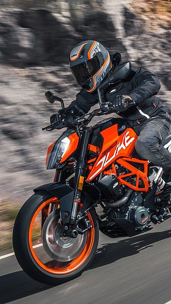 Duke ready to race, ktm, , bike HD phone wallpaper