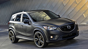 Mazda CX-5, Sleek compact SUV, Grey allure, Captivating presence HD wallpaper