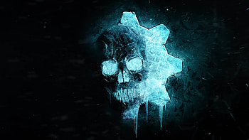 Gears of War 5 logo, U , Iconic emblem, Legendary franchise HD wallpaper