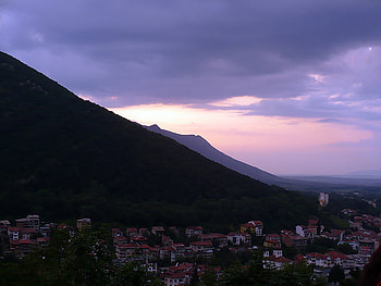 Sunset at Vratza, bulgaria, groph, sunset, beauty HD wallpaper