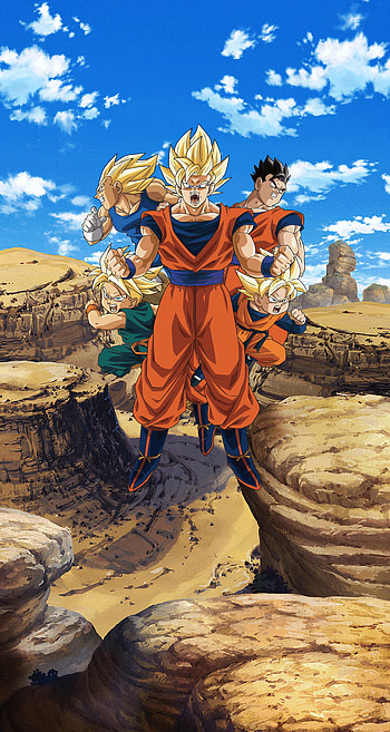 Super Saiyan for Dragon Ball Z Dokkan Battle Fans, video game, Dragon Ball Z Dokkan Battle, Super Saiyan, Dragon Ball Z HD phone wallpaper