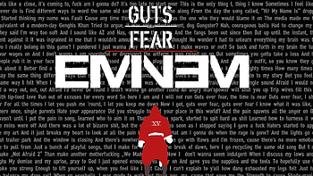 Eminem Typography, eminem, music, rap HD wallpaper
