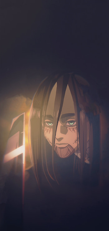 Eren Yeager Dark Aura - Attack on Titan, Eren Yeager, Anime, Attack on Titan HD phone wallpaper