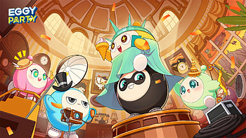: Fun Moments from Eggy Party, video game, Eggy Party HD wallpaper