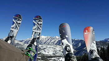 Skis, Skiboarding HD wallpaper
