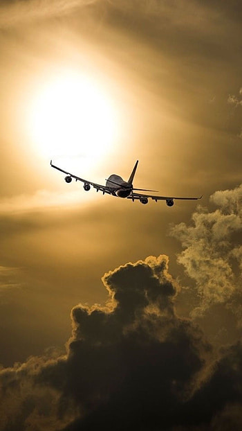 Aerial graphy, Stunning airplane shots, Aviation enthusiast, Clear sky HD phone wallpaper