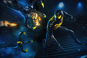Spider Mans Anti Ock Suit , spiderman, superheroes, artist, artwork, digital-art HD wallpaper