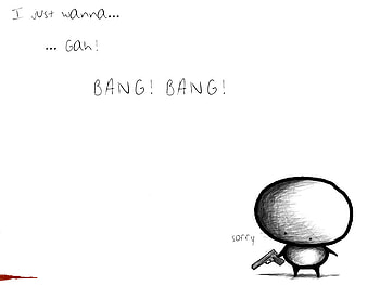 Bang Bang, figure, wanna, gun HD wallpaper