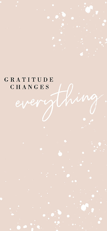 Gratitude , Ethan Mercado's creation, Inspirational design, Thankfulness reminder HD phone wallpaper