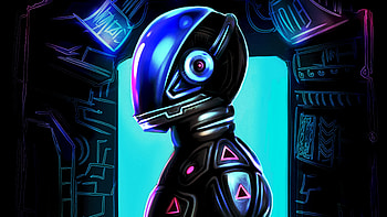 Lot Of Thoughts, scifi, helmet, artist, artwork, digital-art HD wallpaper