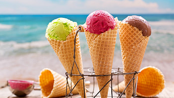 Ice cream, Summer HD wallpaper