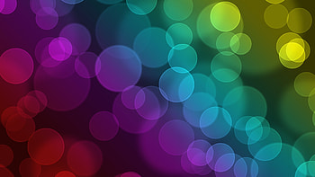 Flashing, Colorful, Circles, Dark, Shadow HD wallpaper