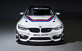 2018 Bmw M4 GT4, front HD wallpaper