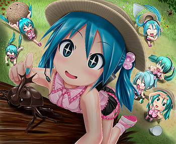 Hatsune Miku, Anime, Vocaloid HD wallpaper