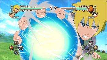Time Space: Rasangan Barrage, minato, hokage, fouth, rasangan HD wallpaper