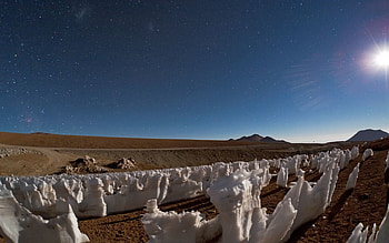 Nature, Sun, Stars, Desert, Salt HD wallpaper