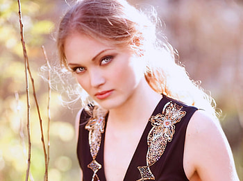 Beauty, girl, model, blonde HD wallpaper