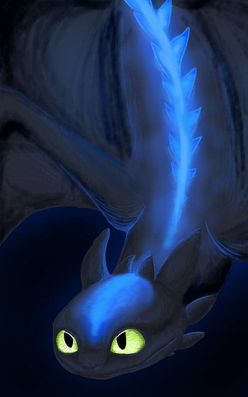 Toothless, nightfury, toothless HD phone wallpaper