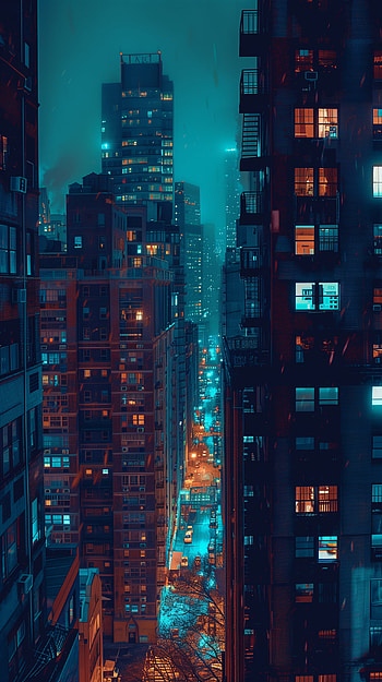 City Lights at Night - This Dreamy !, night view, city, city night, cityscape, night HD phone wallpaper
