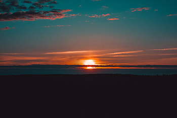 Lake Golden Hour Beautiful Sunset , nature, sunset, lake HD wallpaper