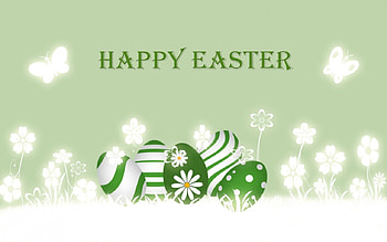 Happy Easter, Butterfly, Egg, Easter, Holidays HD wallpaper