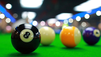Billiards, Abstract art HD wallpaper
