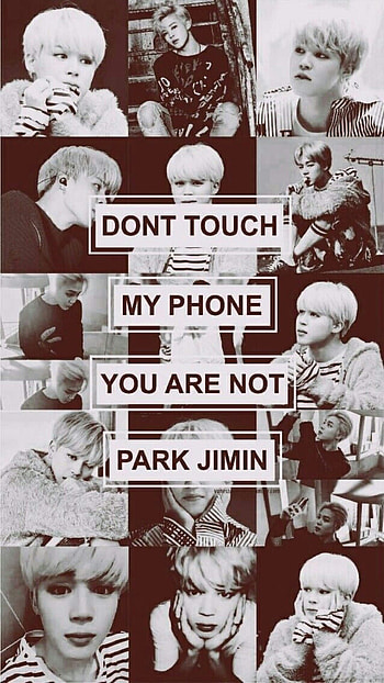 Dont Touch My Live, You Are Not Park Jimin HD phone wallpaper