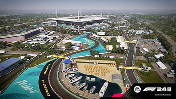 F1 24 Racing Circuit, video game, F1 24 HD wallpaper