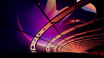 Pink Purple Tunnel Artistic Digital Art Stock Windows 11 Purple Background Windows 11 HD wallpaper