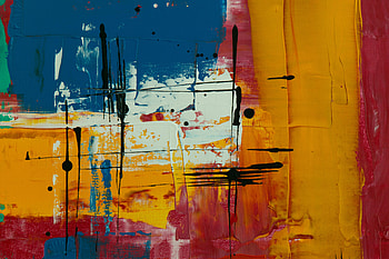Abstract, Paint, Modern, Up To Date, Canvas, Blots HD wallpaper