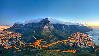 Table Mountain, Cape Town, South Africa, Bing Gallery HD wallpaper