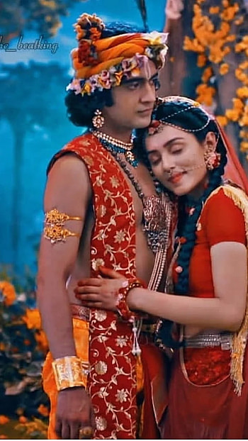 Radha Krishna Serial , Caring, Radha Krishna HD phone wallpaper