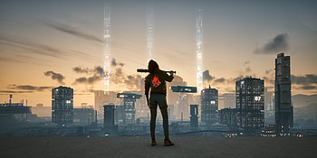 Cyberpunk 2077 Baseball Day , cyberpunk-2077, 2022-games, games HD wallpaper
