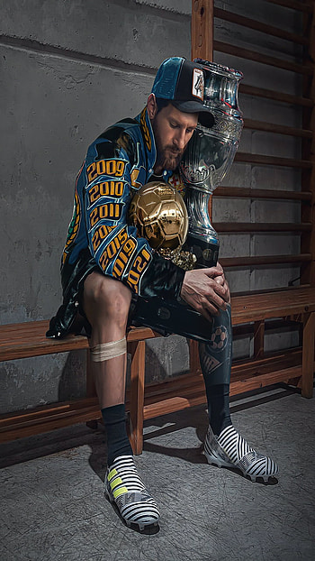 Messi, Argentina, Copa América, King, Balon de oro, Goat HD phone wallpaper