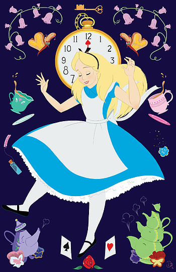 Alice, Alice In Wonderland HD phone wallpaper