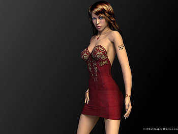 3d girl, cool HD wallpaper