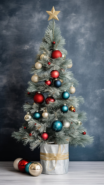 Decorated Christmas Tree for s, christmas tree, holiday, Christmas HD phone wallpaper