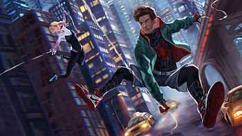 Spider-Man: Into The Spider-Verse HD wallpaper