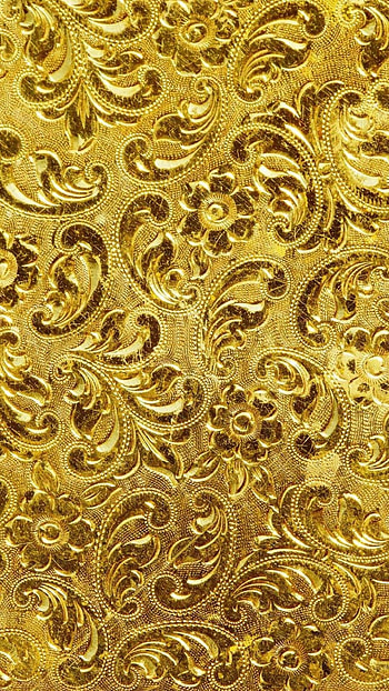 Gold Color, Design HD phone wallpaper