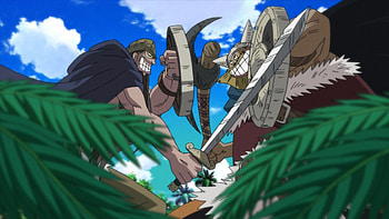 One Piece: Dorry vs Brogy — Giant Duel, Anime, One Piece, Dorry (One Piece), Brogy (One Piece) HD wallpaper