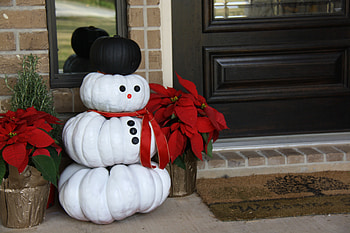 Welcome Christmas , winter, entertainment, miracle, fashion, snowman welcome, love, christmas, red, pumpkin, celebrate, forever, home HD wallpaper