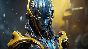 Wisp Warframe: Futuristic Sci-Fi Armor in, character design, Sci Fi, futuristic, armor HD wallpaper
