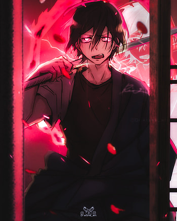 Benimaru Shinmon , red, magenta HD phone wallpaper