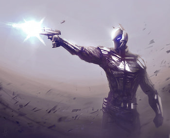 Arkham Knight Art, batman, superheroes, artwork, digital-art, deviantart HD wallpaper