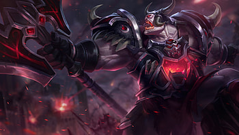 Sion Warmonger Skin Splash Art LoL Wild Rift PC, Video Game, League Of Legends, Sion (League Of Legends), League Of Legends: Wild Rift HD wallpaper