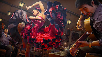 Flamenco Dancer, spanish, art, dancer, beautiful, girl, woman, digital, pretty, fantasy, flamenco HD wallpaper