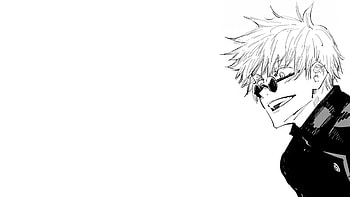 Gojo Satoru, Anime manga hybrid, Powerful abilities, Mysterious backstory HD wallpaper