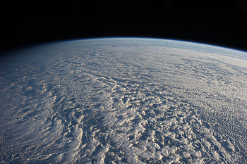 Space Clouds Orbital Stations , space, clouds HD wallpaper