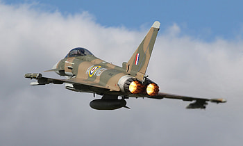 Eurofighter Typhoon Jet Fighter Aircraft Warplane, eurofighter-typhoon, planes, flight, military HD wallpaper